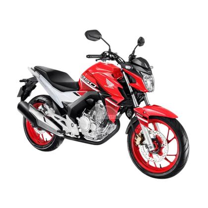 Imagem de Kit Farol com Carenagens Honda Cb 250f Twister (2016-2022) - Plasmoto - Vermelho Sólido