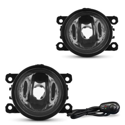 Imagem de Kit Farol de Milha Argo/Cronos 2017 até 2022 Mobi 2016 em Diante Botão Alternativo Colante Suits - STS134FT