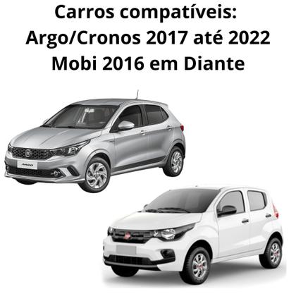 Imagem de Kit Farol de Milha Argo/Cronos 2017 até 2022 Mobi 2016 em Diante Botão Alternativo Colante Suits - STS134FT