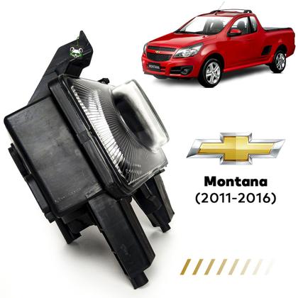 Imagem de Kit Farol de Milha Com Grade Montana 2011 2012 2013 2014 2015 2016