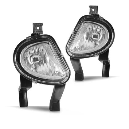 Imagem de Kit farol de milha do Corsa Classic 2003, 2004, 2005, 2006, 2007, 2008, 2009 e 2010, com botão modelo original.