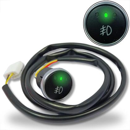 Imagem de Kit farol de milha fiat mobi argo cronos  botao modulo universal