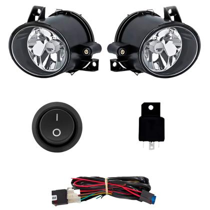 Imagem de Kit Farol de Milha Gol Parati Saveiro G4 2005 à 2008 + Lâmpada 40W Ultra LED 8000K 6000 Lúmens