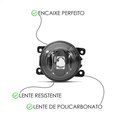 Imagem de Kit Farol De Milha Neblina Fiat Argo Cronos 2017 A 2025 Com NF