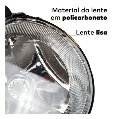 Imagem de Kit Farol de Milha Sem Grade Cobalt Onix Spin Sonic Novo Prisma 2012 a 2019 e S10 2016 a 2019