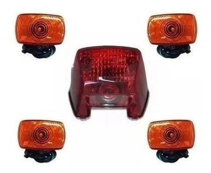Imagem de Kit Farol + Lanterna Traseira + 4 Piscas Xr 250 Tornado