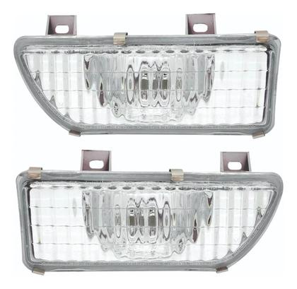 Imagem de Kit Farol Milha Gol Quadrado Parati Saveiro Voyage Com Par de Pingos t10 5050 5 leds