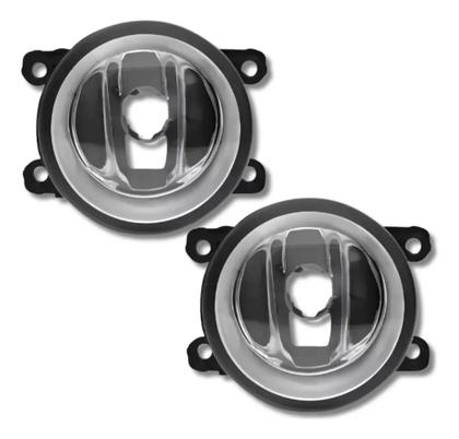 Imagem de Kit Farol Milha Logan E Sandero 2012 Com Par de Pingos 5050 5 Lets e Xenon Led