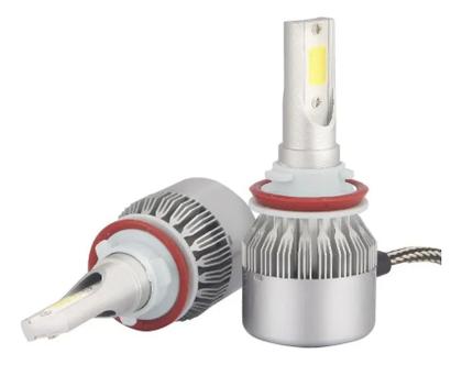 Imagem de Kit Farol Milha Logan E Sandero 2012 Com Par de Pingos 5050 5 Lets e Xenon Led