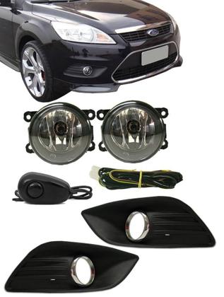 Imagem de Kit Farol Milha Neblina Ford Focus 2009 2010 2011 2012 2013