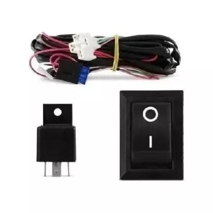 Imagem de Kit Farol Milha Onix Hatch Sedan Plus Turbo 2020 2021 2022 + Par Pingos 5050 5 Leds