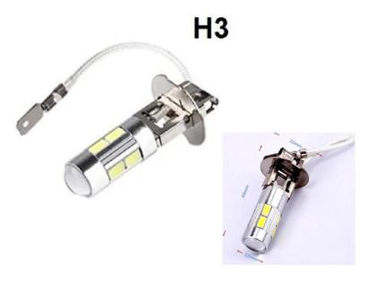 Imagem de Kit farol milha volks fox 2003 ate 2010 com led vidro