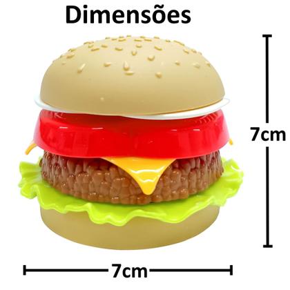 Imagem de Kit Fast Food com 2 Lanches de Hambúrguer Baguete com Batatinha e Refrigerante