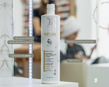 Imagem de Kit Fast Liss Progressiva E Pós Ng De France 4 Itens 1l