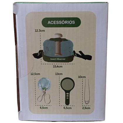Kit Faz de Conta Aventura Caixa de Inseto c/ Acessorio Zippy
