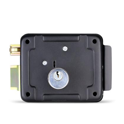 Imagem de Kit Fechadura Elétrica Para Portão com Controle Receptor e Fonte 12V