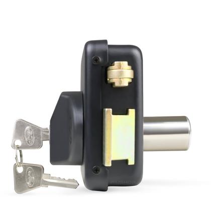 Imagem de Kit Fechadura Elétrica Para Portão com Controle Receptor e Fonte 12V