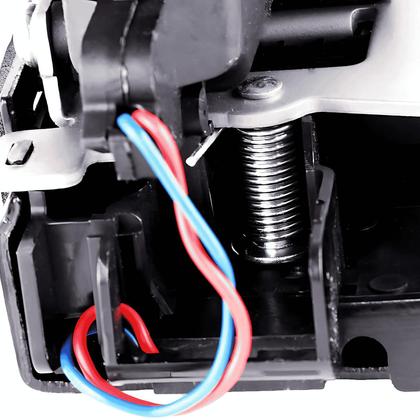 Imagem de Kit Fechadura Elétrica Porta Traseira Esquerda Golf Bora Passat Alemão Com Chicote Plug 1999 2000 2001 2002 2003 2004