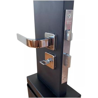 Imagem de Kit Fechaduras 2 Banheiro + 3 Quarto Interna + 1 Externa - MGM