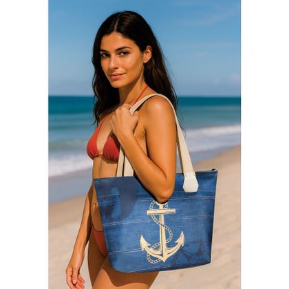 Imagem de Kit Feminino Praia Bolsa Chinelo Necessaire Magicc Kit-241