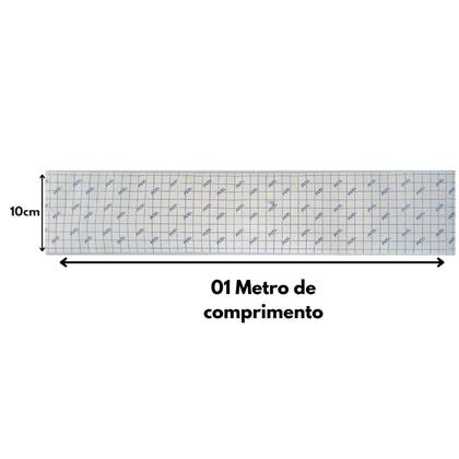 Imagem de Kit Feridas Curativo Carvão C/ Prata + Filme 10cm X 01 Metro