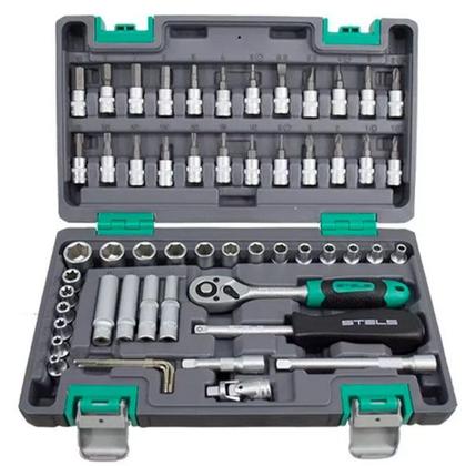 Imagem de Kit Ferramenta Catraca Reversivel com 57 peças