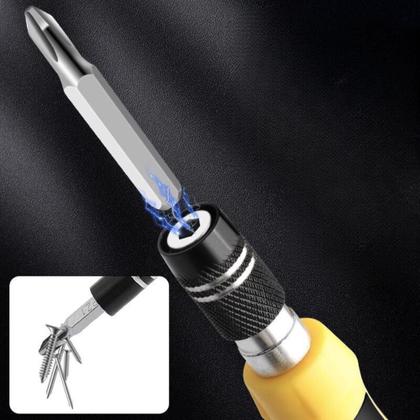 Imagem de Kit Ferramenta Chaves De Fenda Precisão Phillips Estrela Torx Allen Para Manutenção Celular Óculos Relógio 32Em1 Profissional