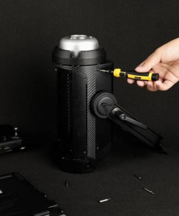 Imagem de Kit Ferramenta Chaves De Fenda Precisão Phillips Estrela Torx Allen Para Manutenção Celular Óculos Relógio 32Em1 Profissional