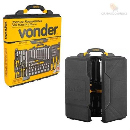Imagem de Kit Ferramenta Jogo Com 110 Peças Profissinal Com Maleta