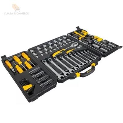 Imagem de Kit Ferramenta Jogo Com 110 Peças Profissinal Com Maleta