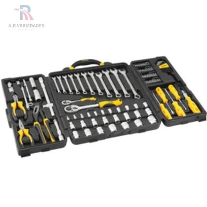 Imagem de Kit Ferramenta Jogo Completo 110 Peças Pratico e Boa