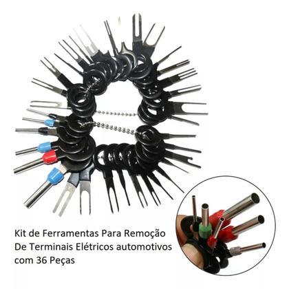 Imagem de Kit Ferramenta Para Remoção De Terminais Elétricos 36 Peças