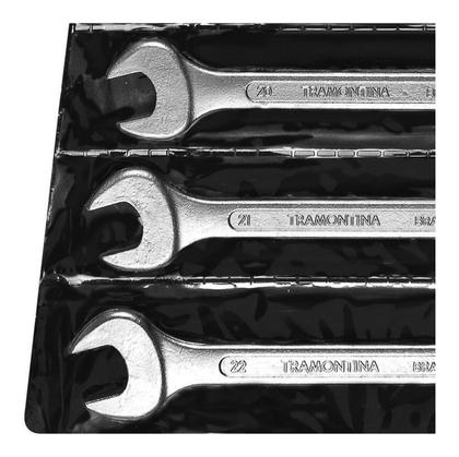 Imagem de Kit Ferramenta Tramontina Chave Combinada 17 Peças Longo