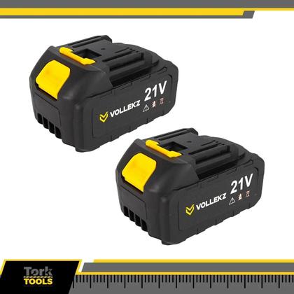 Imagem de Kit Ferramentas 4 Em 1 Profissional Brushless 21v Vollekz