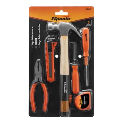 Imagem de Kit Ferramentas Com 6 Peças Sparta