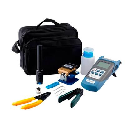 Imagem de Kit Ferramentas Fibra Óptica 8 Peças E Bolsa De Transporte Conectorização D Óptica - ImportadoMX