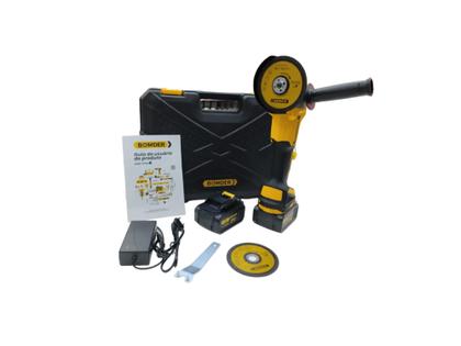 Imagem de Kit ferramentas maleta lixadeira 125 mm recarregavel c/2 baterias 21v bom-9705