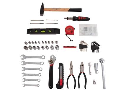 Imagem de Kit Ferramentas Manuais Hobby com 160 peças Nell