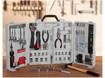 Kit Ferramentas Nell 160 Peças XWT0160 - Kit Ferramentas Manuais