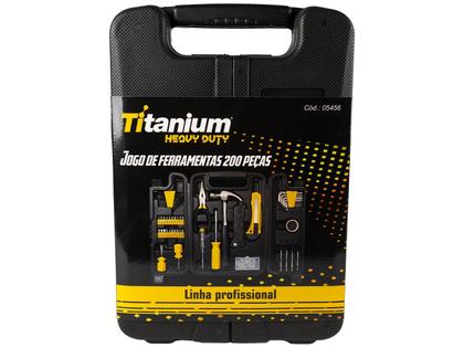 Imagem de Kit Ferramentas Titanium 200 Peças Heavy Duty