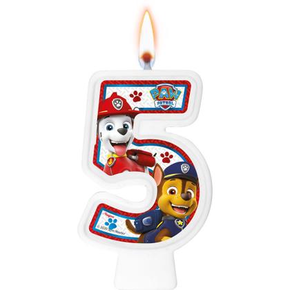 Imagem de Kit festa 133 itens completos Decoração Patrulha Canina 5Ano