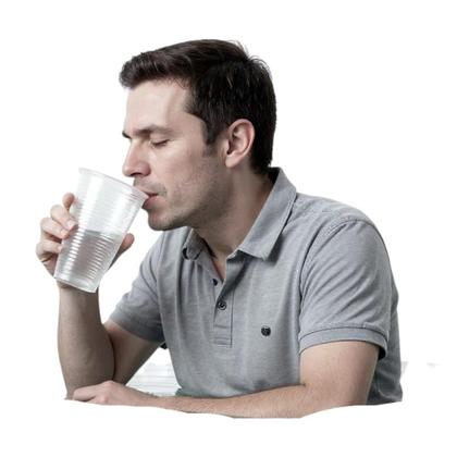 Imagem de Kit Festa 50 Cumbuca Isopor +Colheres +copos Plástico 200ml