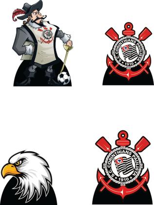 Imagem de Kit Festa Aniversário Só 1 Bolinho Corinthians