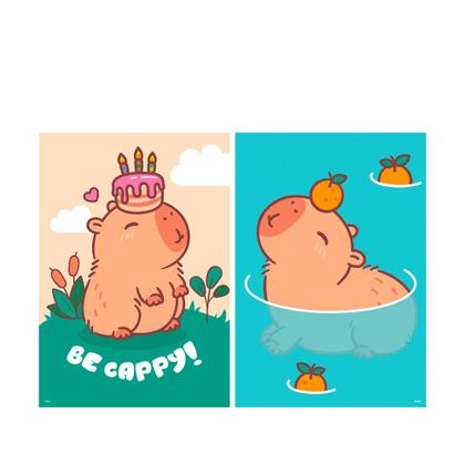 Imagem de Kit festa Capivara Decoração Aniversário completo 133pçs