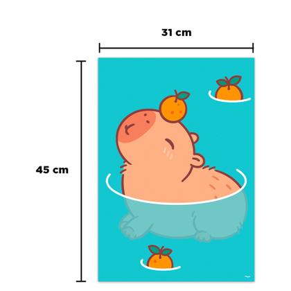 Imagem de Kit festa Capivara Decoração Aniversário completo 133pçs