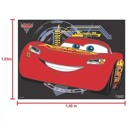 Imagem de Kit festa completo 107pçs decoração Carros Disney aniversári