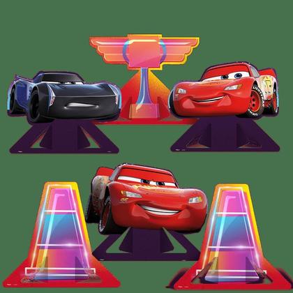 Imagem de Kit festa completo 107pçs decoração Carros Disney aniversári