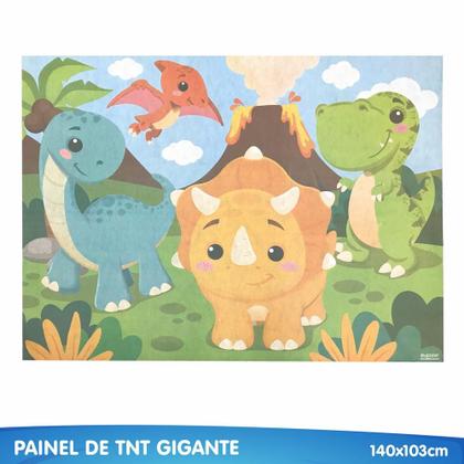 Imagem de Kit Festa completo Decoração DINO BABY Festa + 25 Balão Aniv