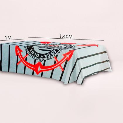 Imagem de Kit festa Corinthians Decoração Aniversário Toalha+Painel