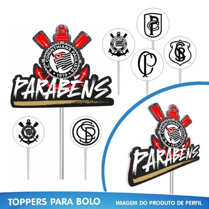 Imagem de Kit festa Corinthians Decoração completa Aniversário 39pçs